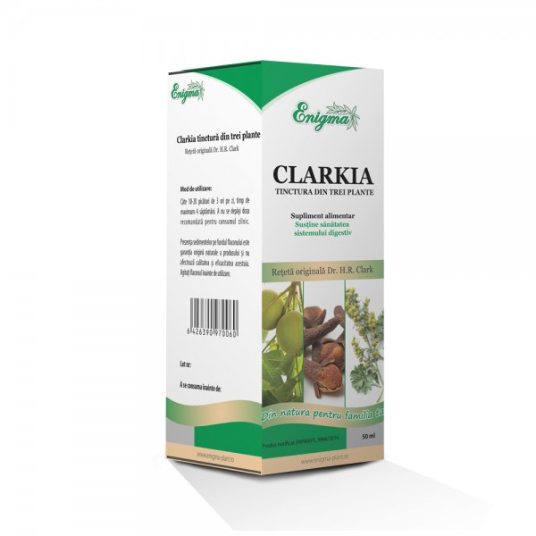 Clarkia - Tinctura din trei plante