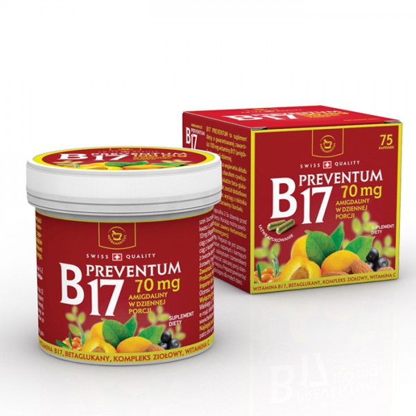 B17 Preventum - vitamina B17 (pleurotus)